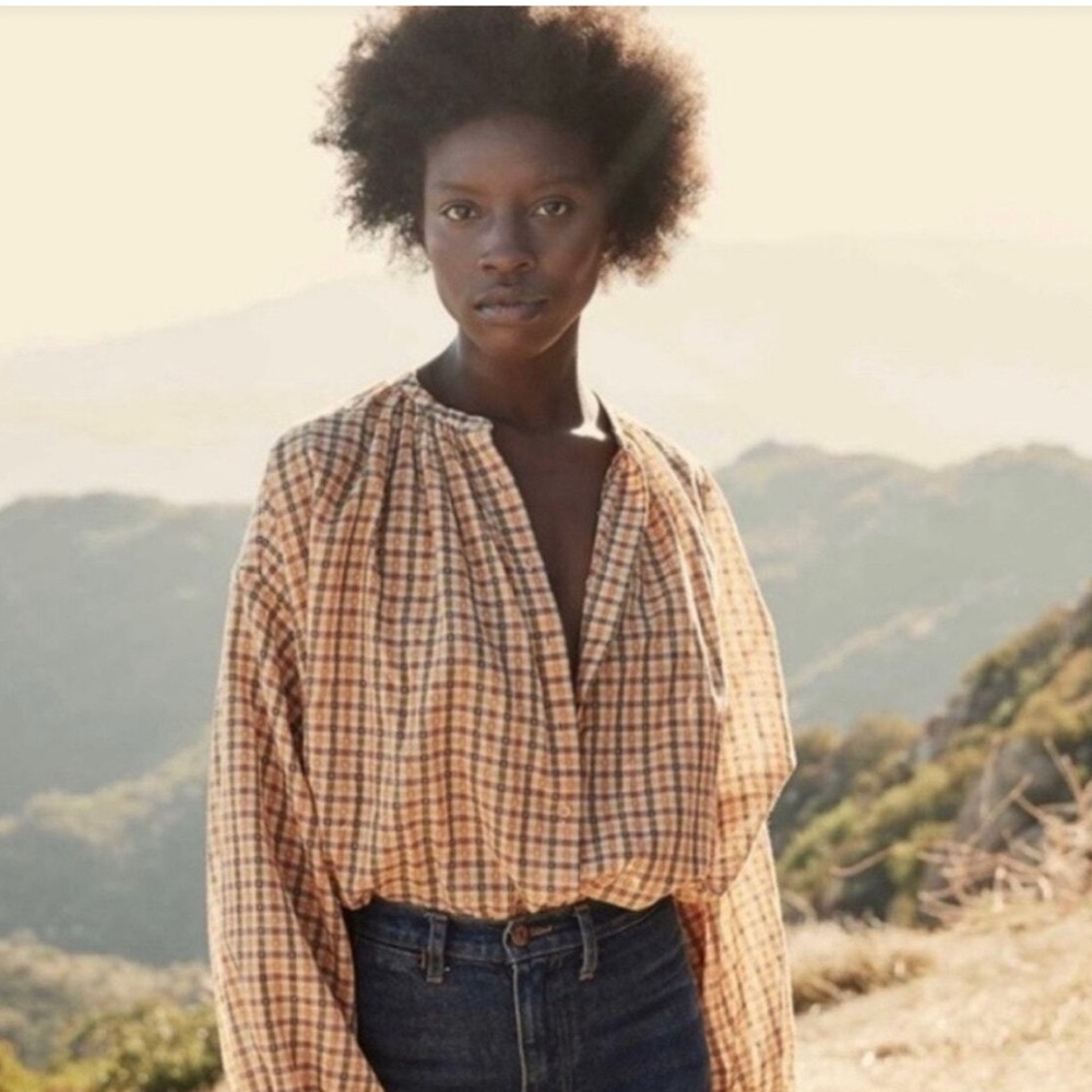 Plaid Women's Top